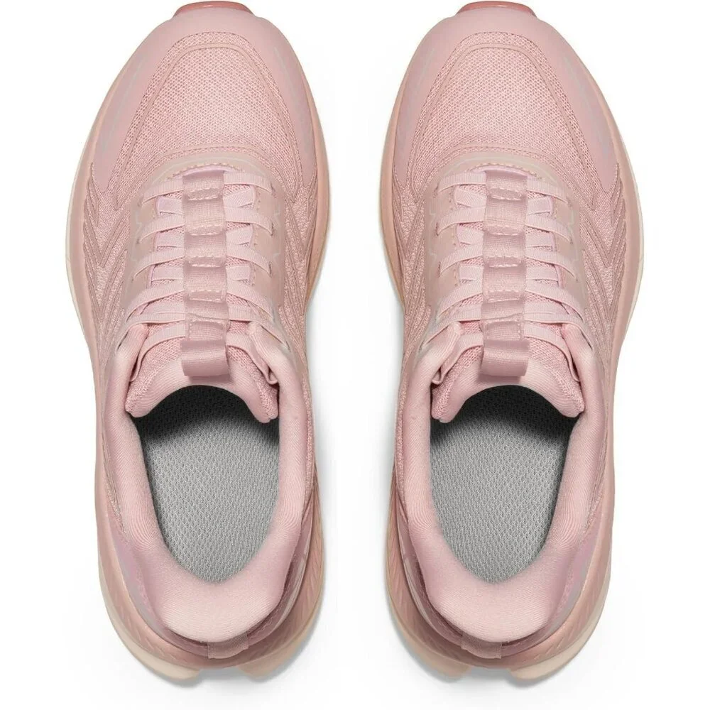 Women's Pink Walking Shoes Comfort Breathable Non-Slip Gym Training Sneaker